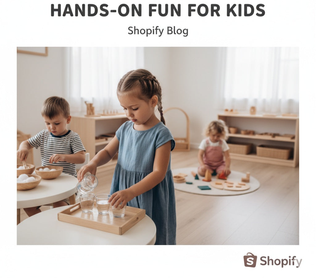 🌿 Montessori Activities at Home: Simple Ways to Help Your Child Learn Through Play