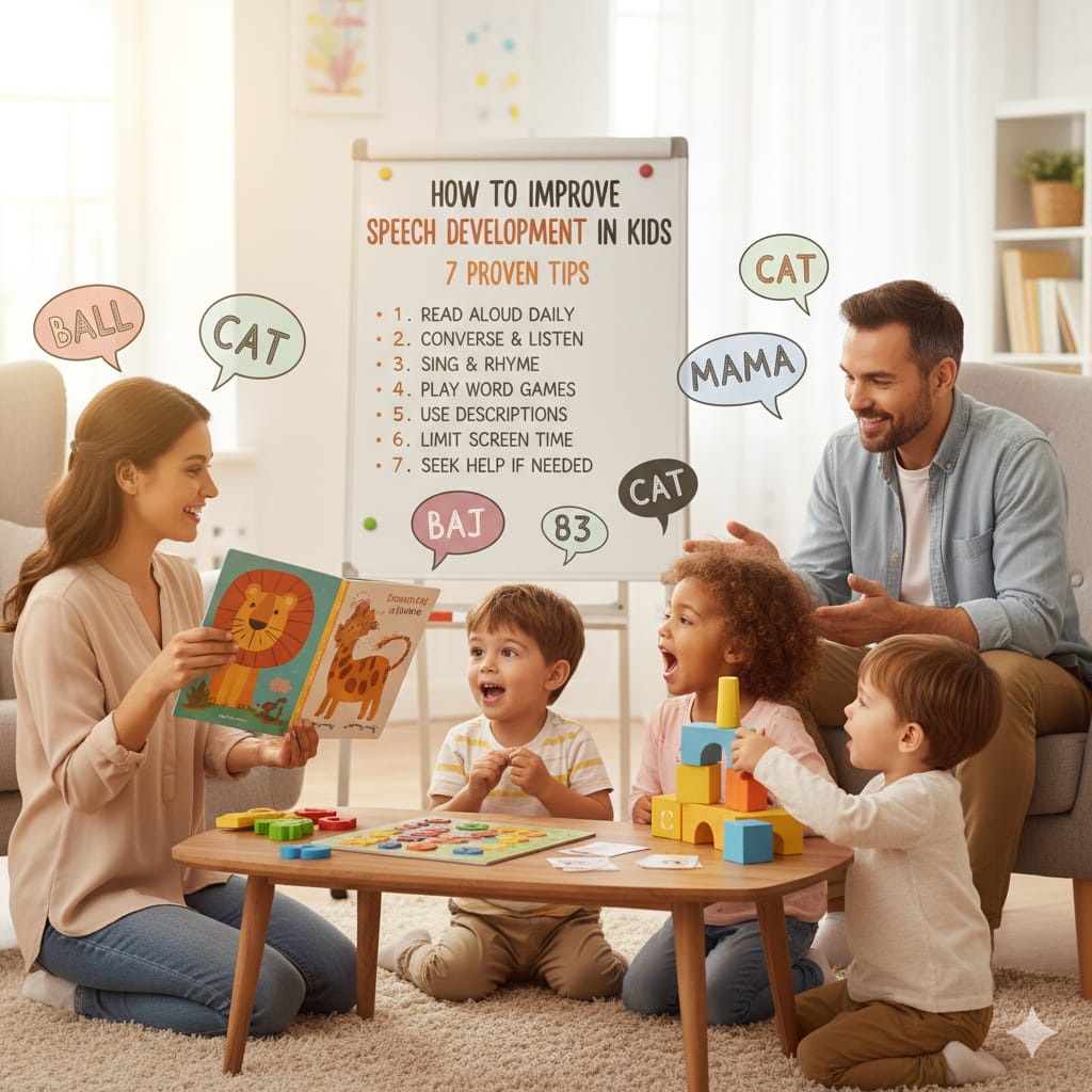 How to Improve Speech Development in Kids: 7 Proven Tips Every Parent Can Try
