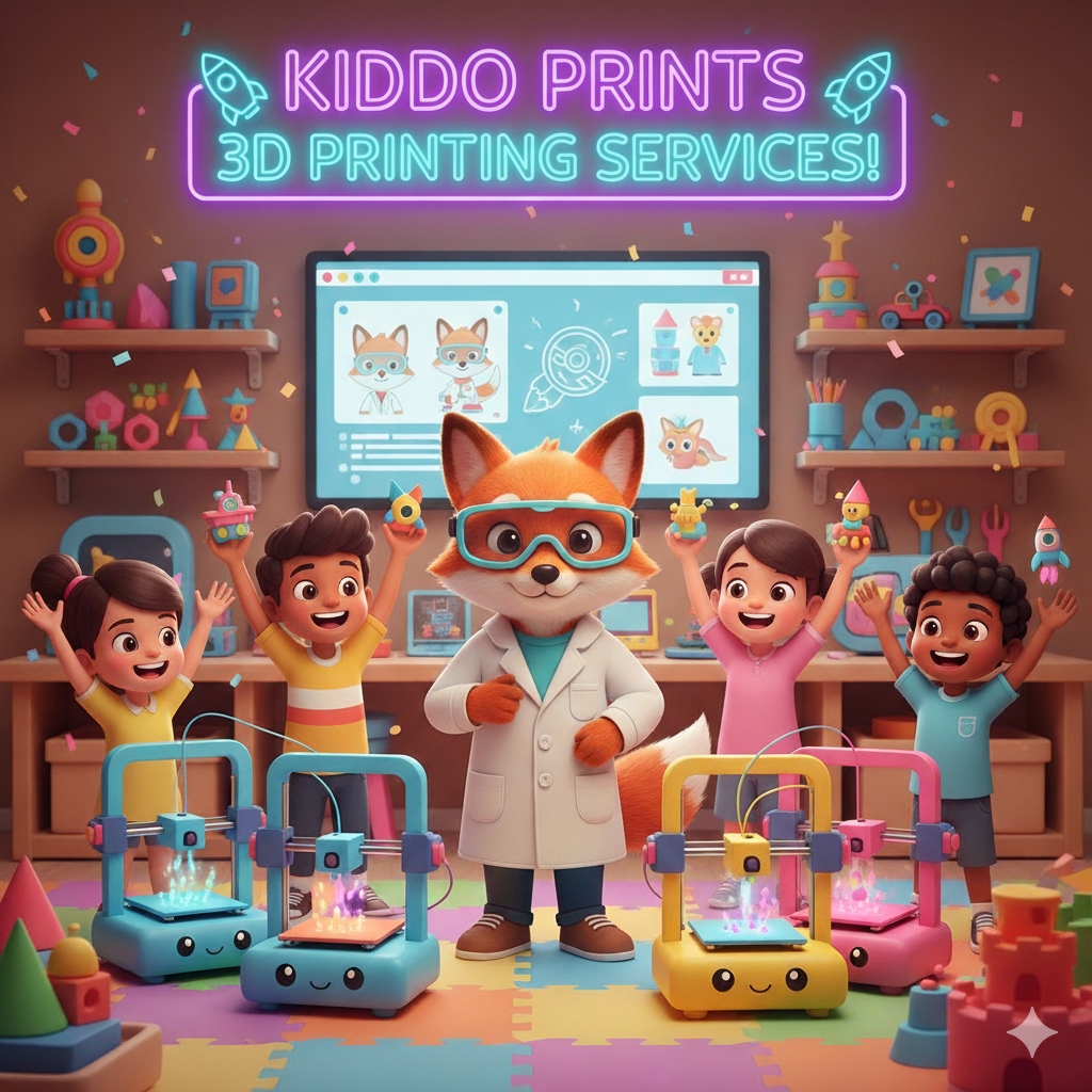 🎨✨ How 3D Printing Inspires Creativity and Learning in Kids – The Future of Education Starts Here!
