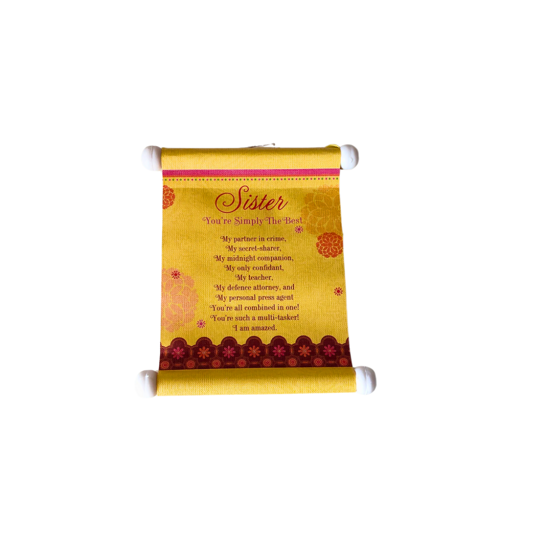 Gift Wall Hanging Scrolls with With Quotes