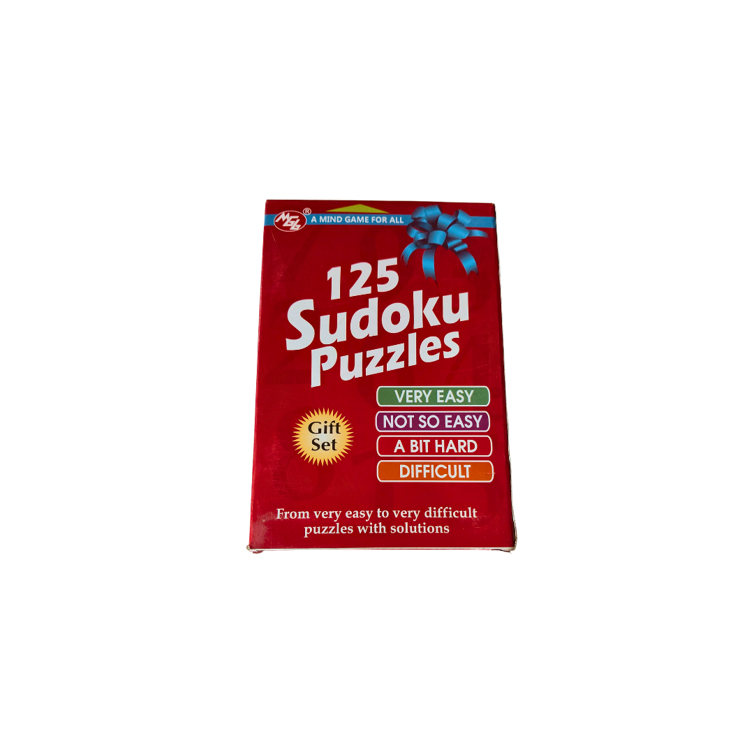 125 Sudoku Puzzles Book