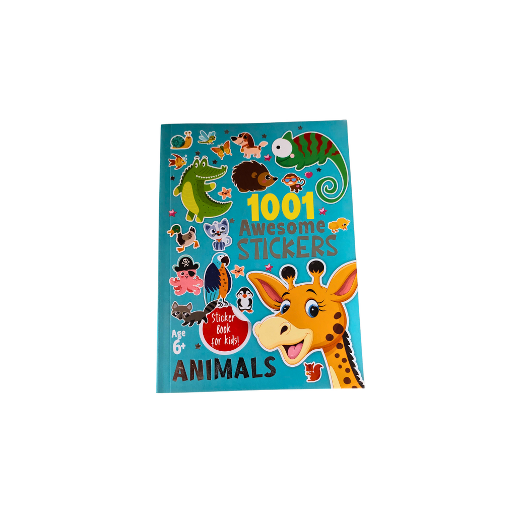 Animal Sticker Books with 1001 Stickers