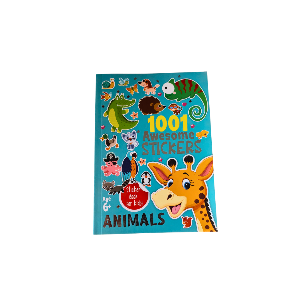 Animal Sticker Books with 1001 Stickers