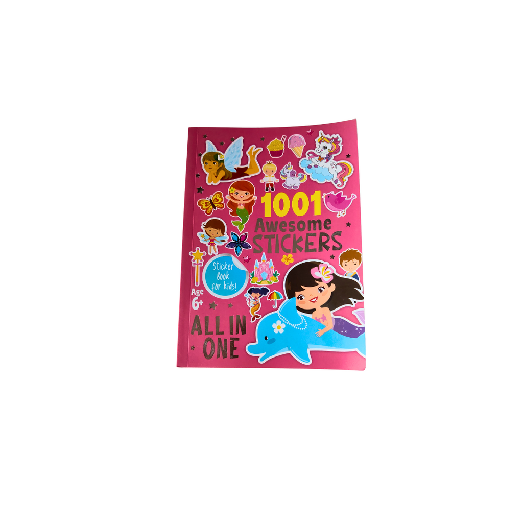 All in one Sticker Books with 1001 Stickers