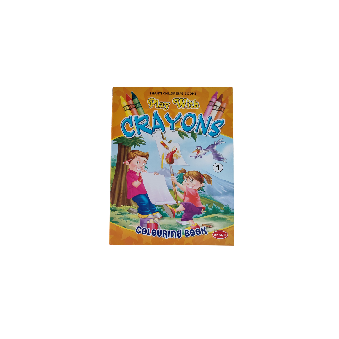 Kid's Crayon Coloring Book-1