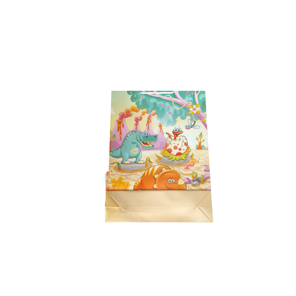 Dinosaur Themed Gifting Carry Bags,40x30cm.