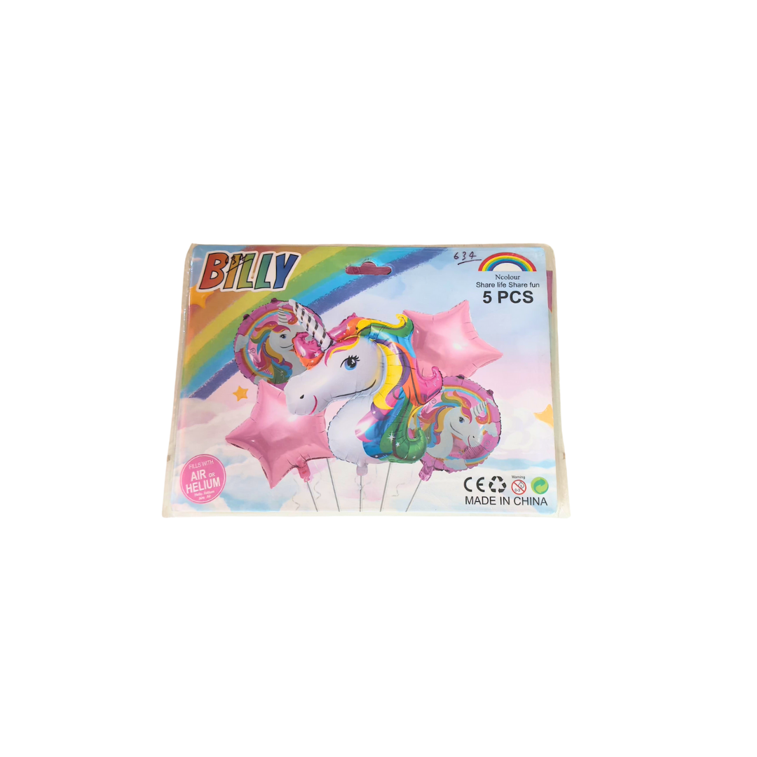 Unicorn Themed Foil Balloons