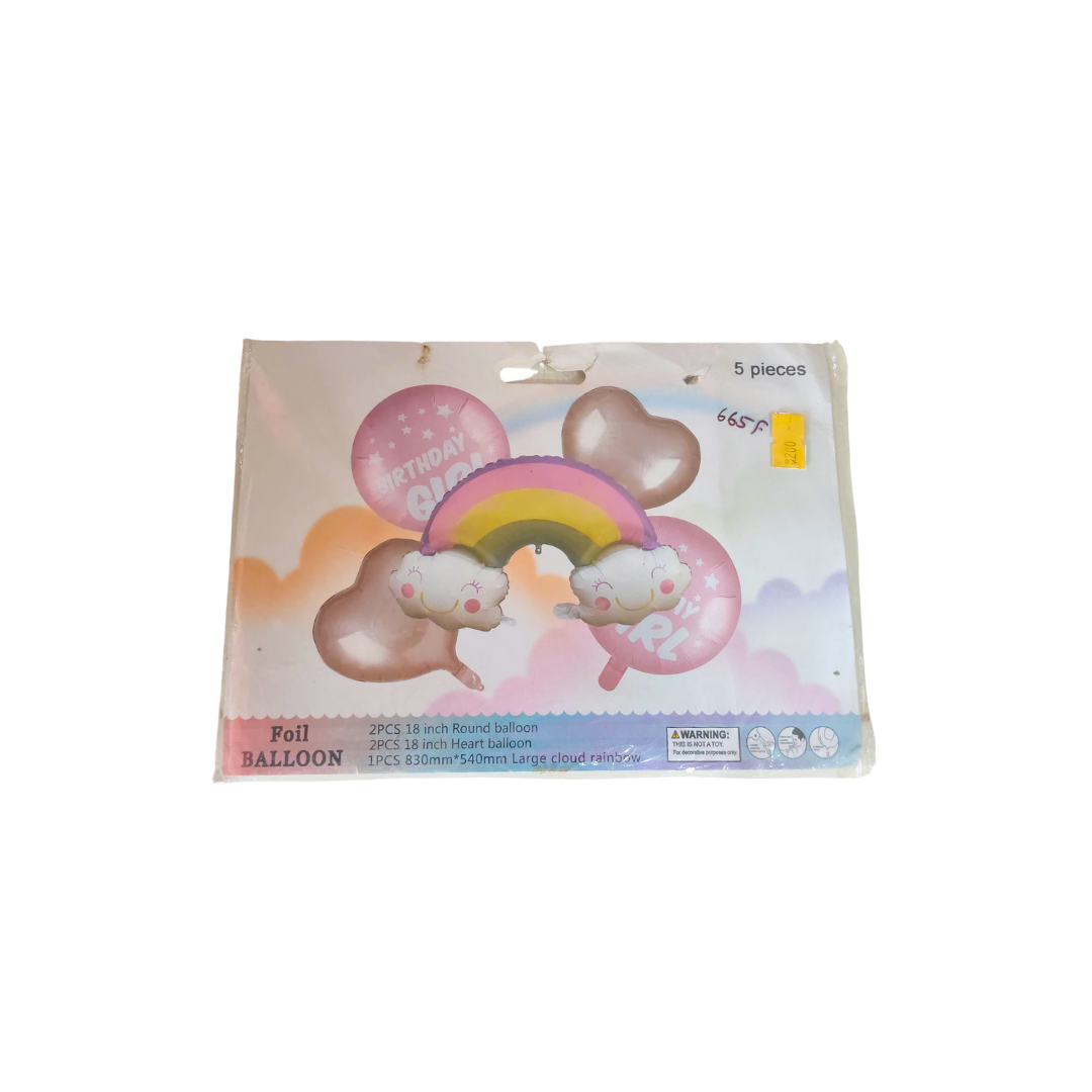 Happy Birthday Foil Balloons