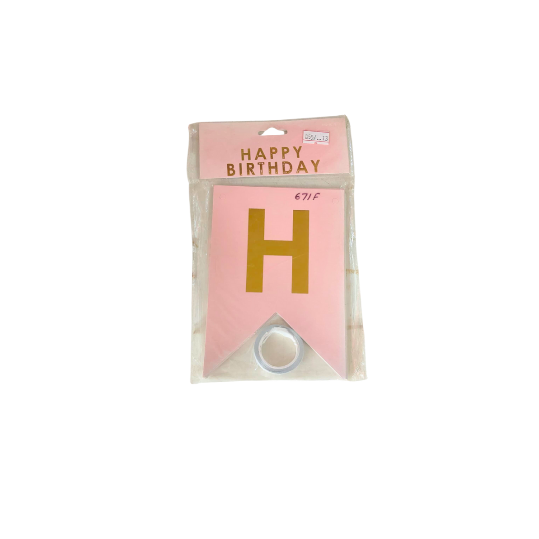 Happy Birthday Banners