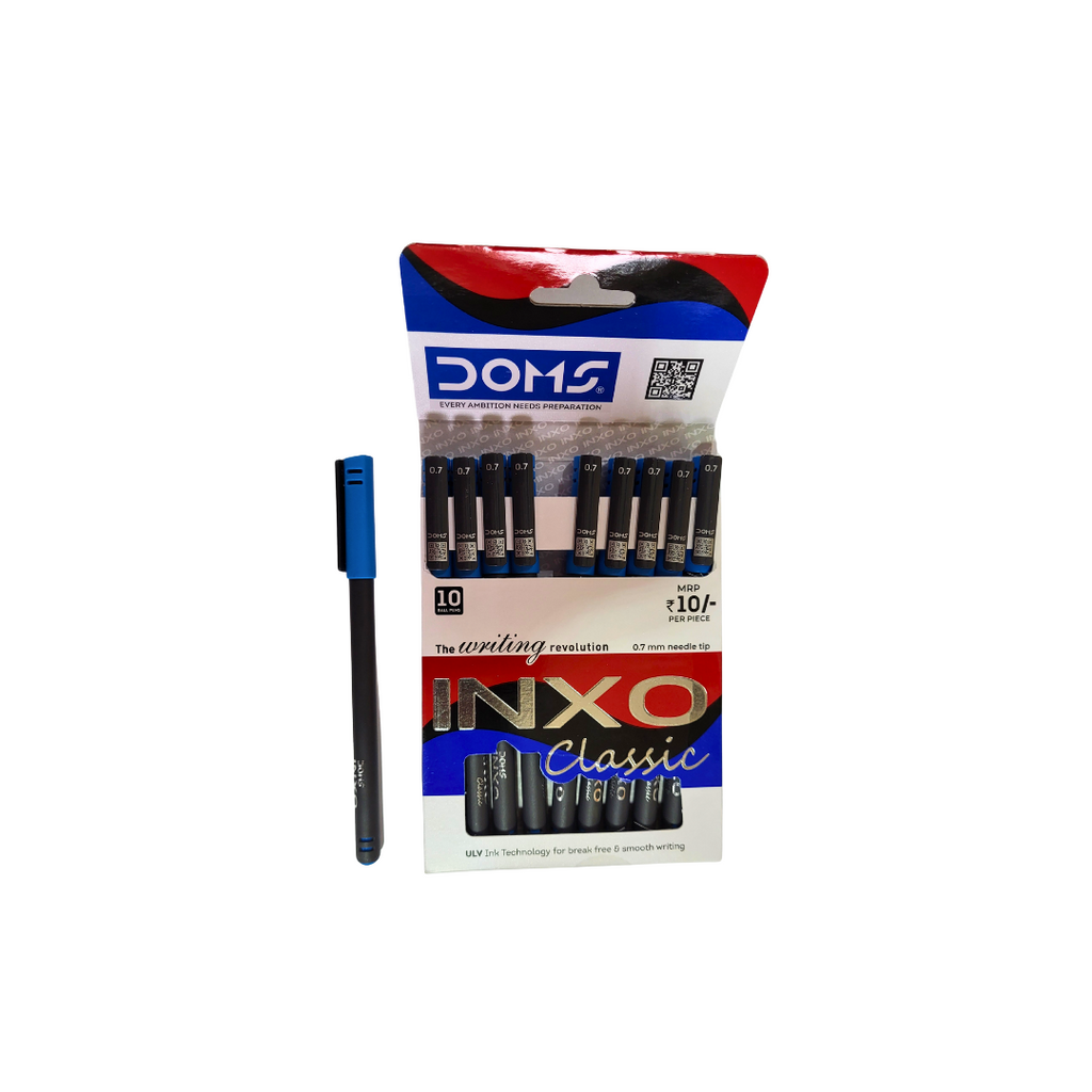 Doms Inxo Classic Ball Pen,  Blue,