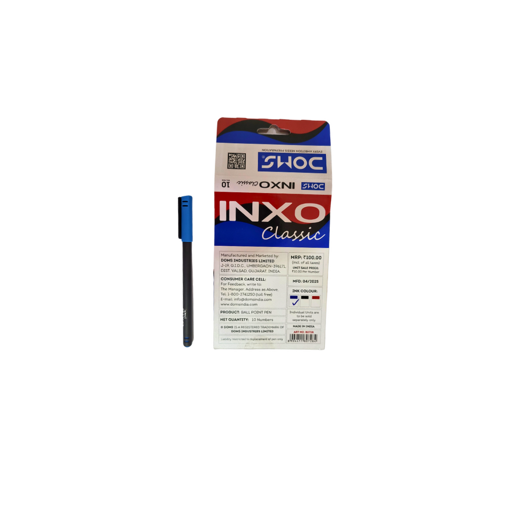 Doms Inxo Classic Ball Pen,  Blue,