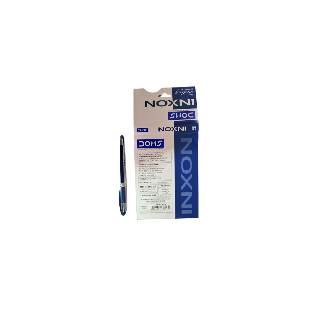 Doms Inxon Ball Point Pen,0.7mm,Blue