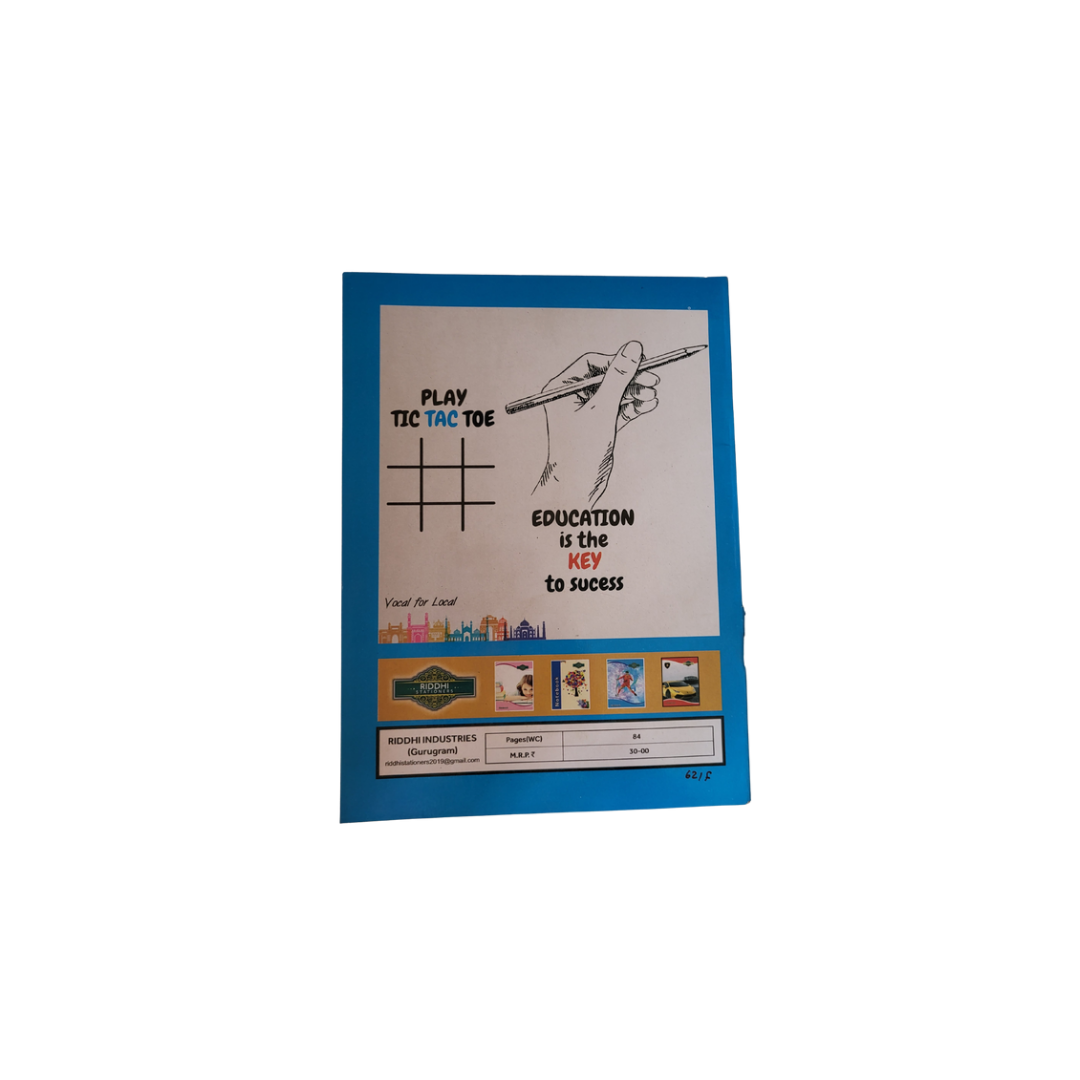 Square Ruled Notebook,84 Pages