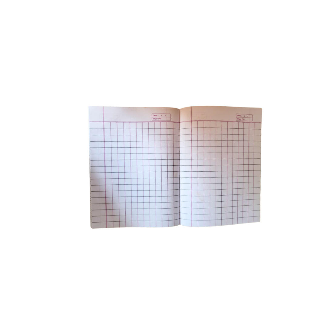 Square Ruled Notebook,88 Pages
