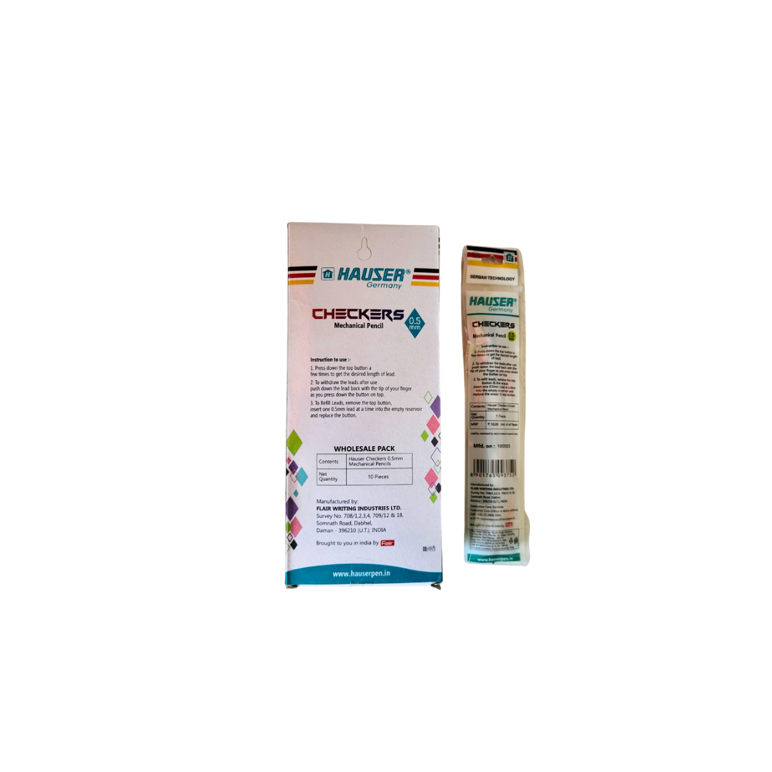 Hauser Mechanical Pencils,0.5mm tip