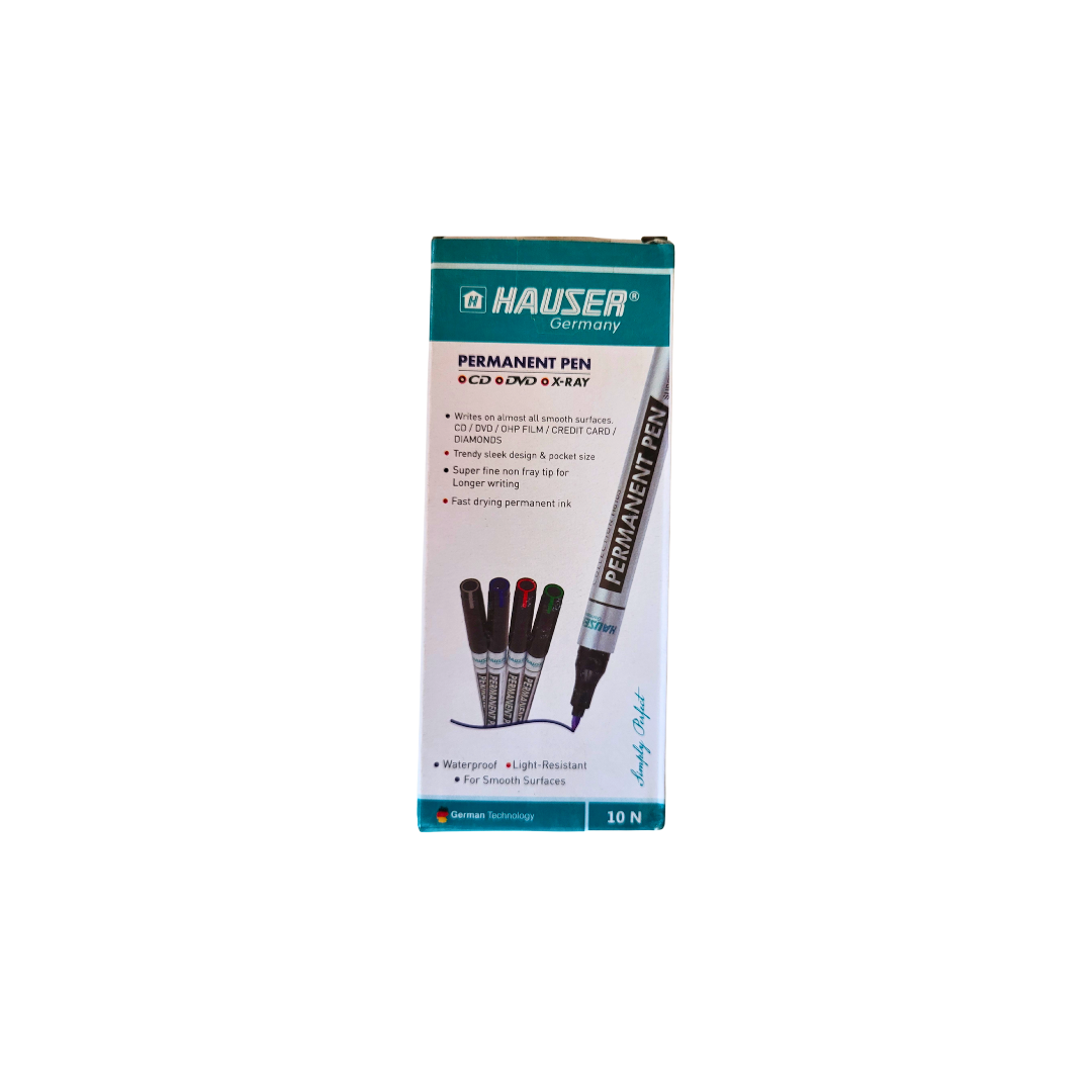 Hauser Permanent Marker pen,CD,DVD,X-Ray marking  Pen