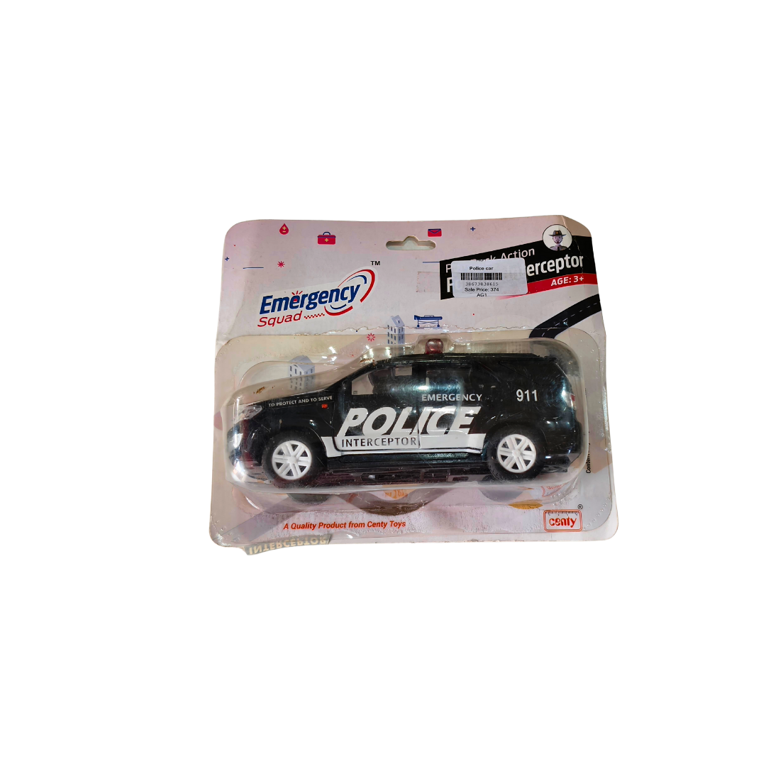 Police interceptor Toy vehicle
