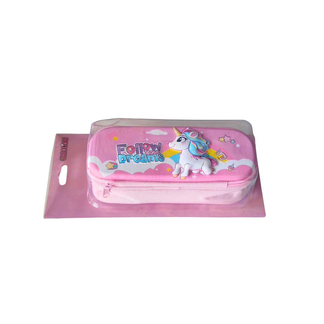 Designer Pink Pencil Case