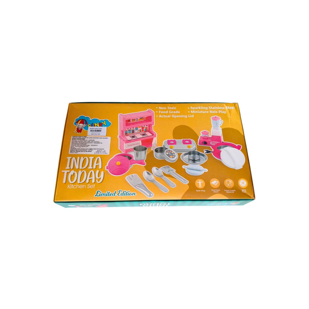 Sunny Kitchen Set for kids,stainless steel