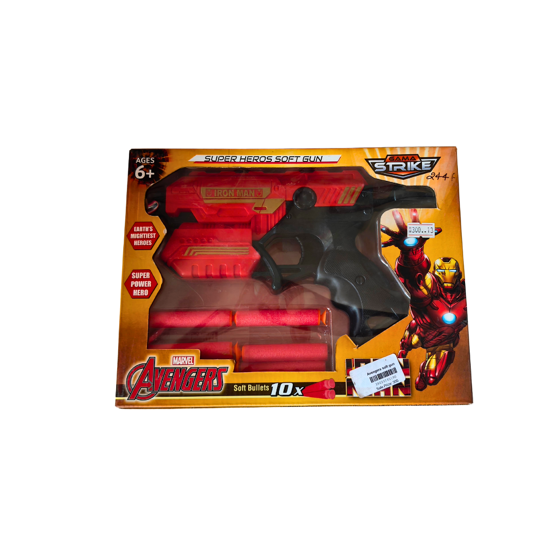 Super Hero Soft Gun with soft bullets