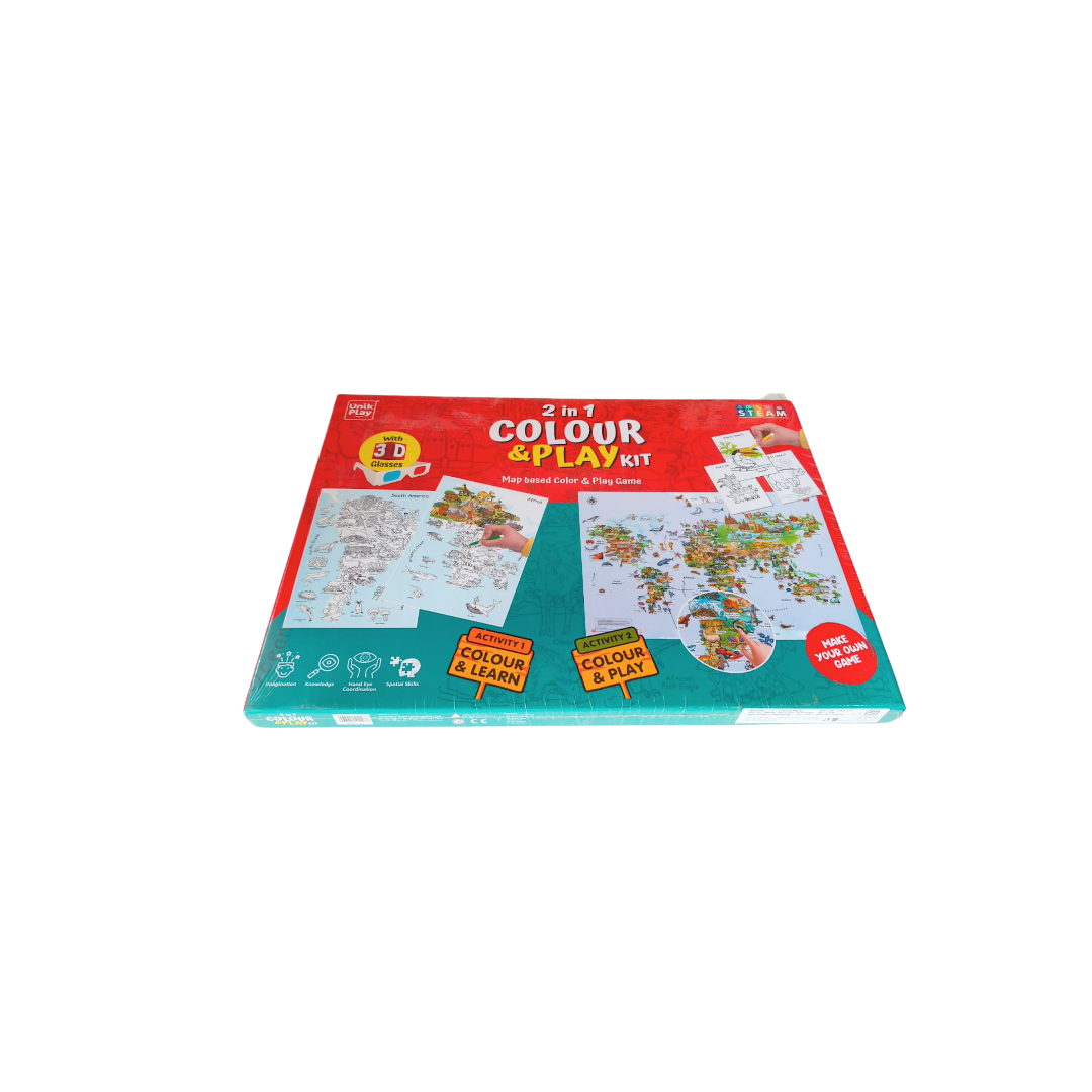 Map based Color & Play Kit