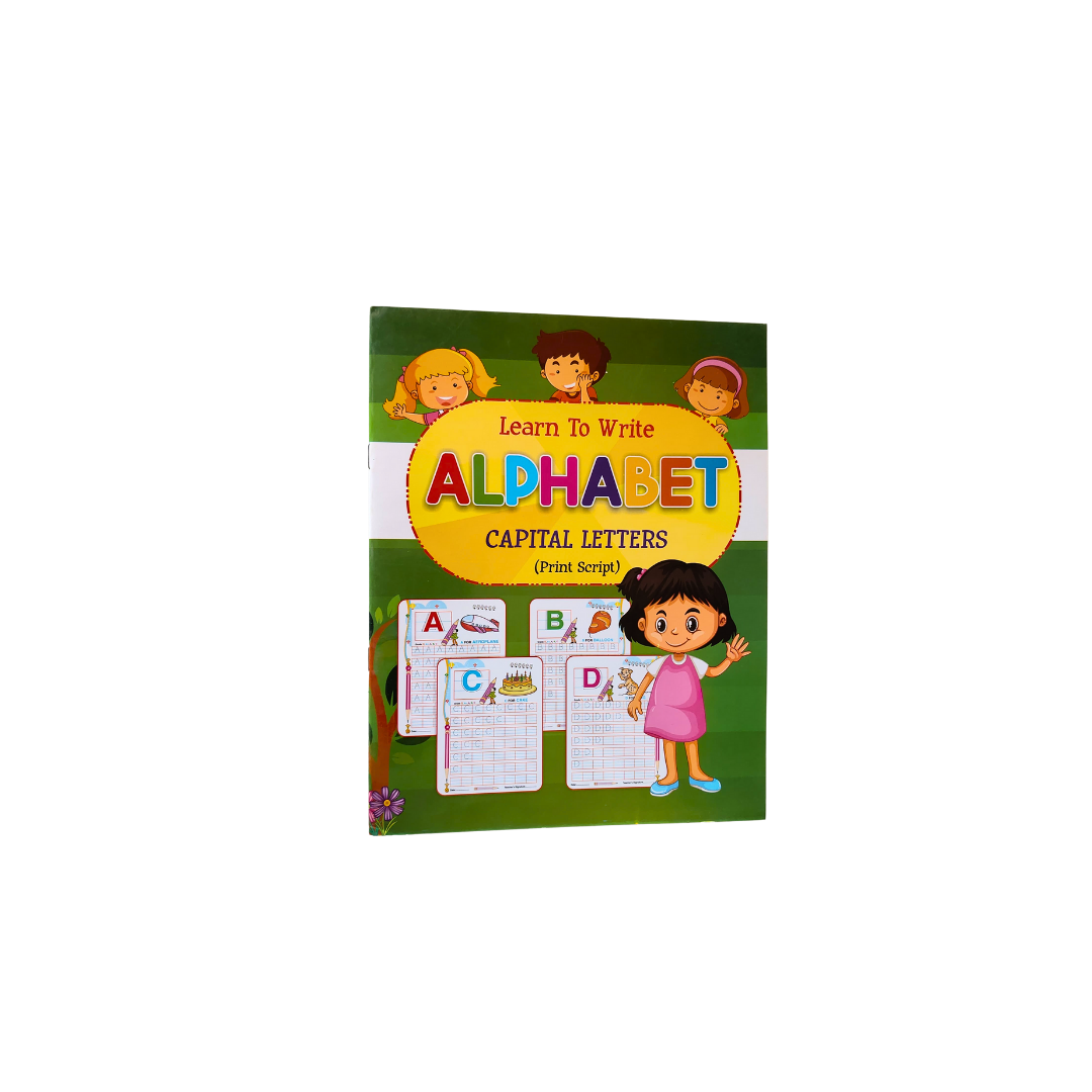 Alphabet Capital Letter Writing Books