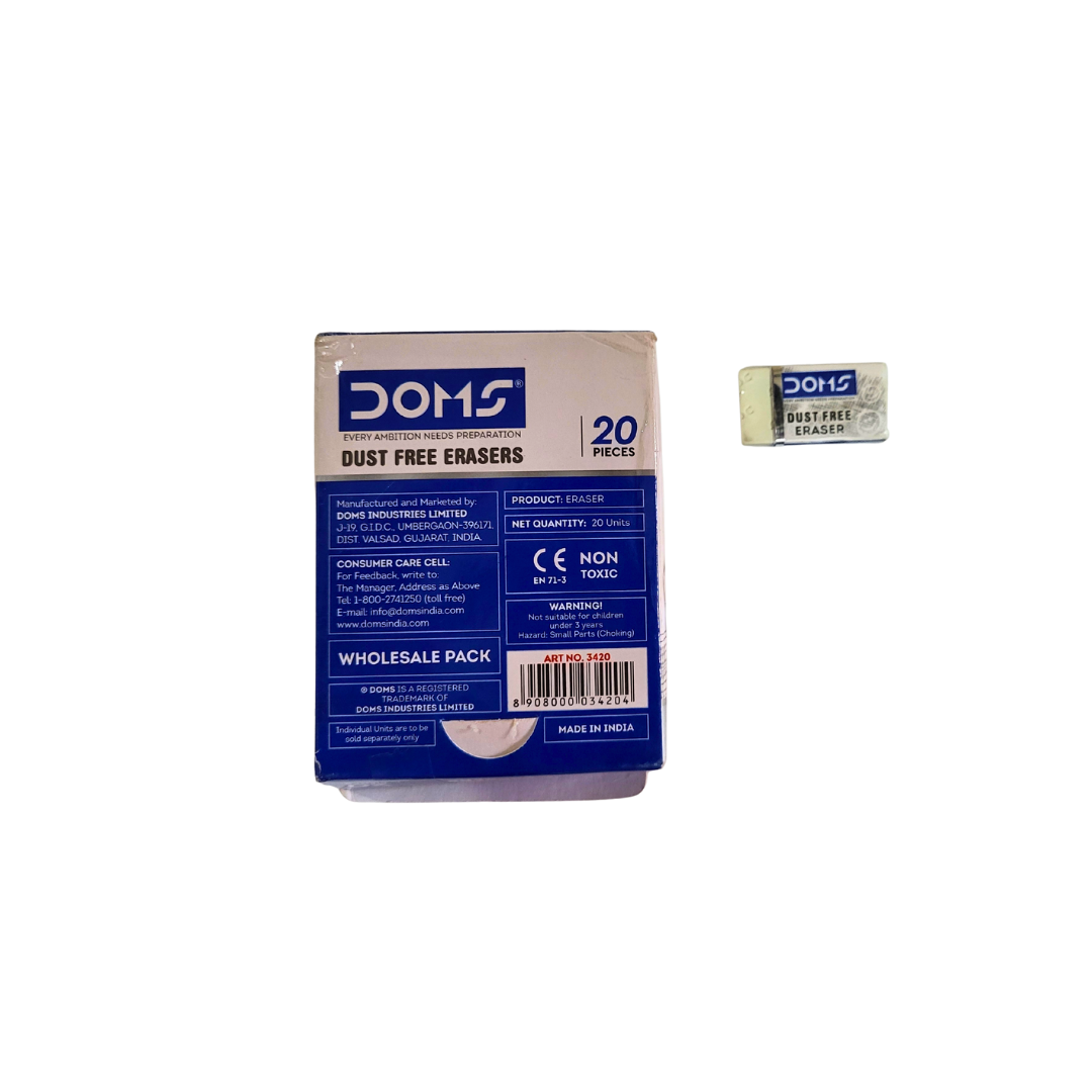 Doms Dust Free Erasers Large size