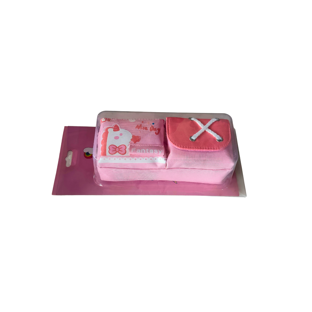 Pink Designer Pencil Case